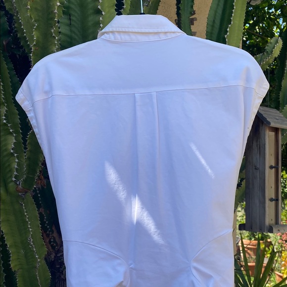 Moschino Couture! Milano White Women's avant- guarde take on the shirt Dress - Picture 9 of 16